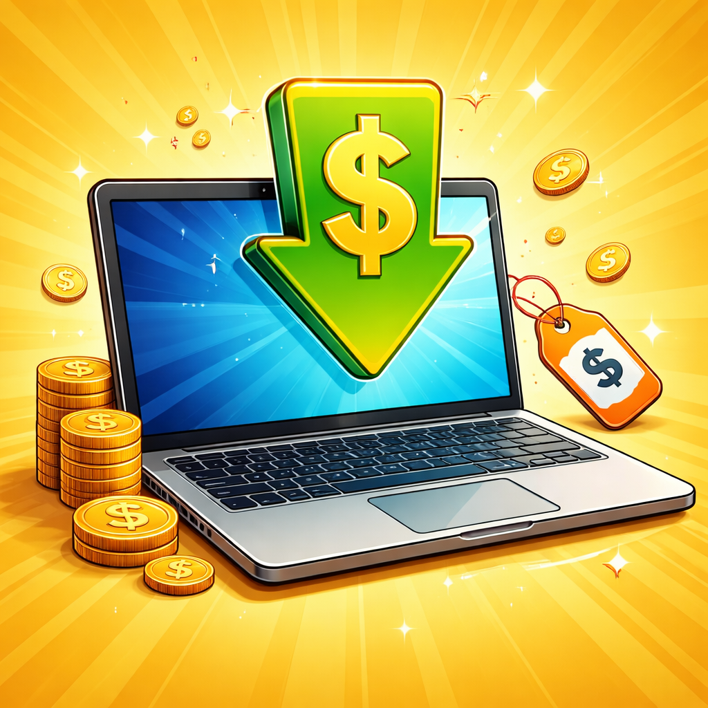 Best Laptops for College Students Under $1000 in 2026 tech deal explosion with dollar signs